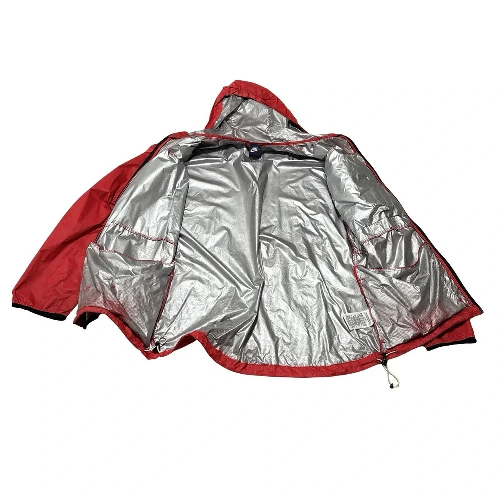 Nike‎ Men's Unlined Lightweight Windbreaker Jacket *Flawed* Sz Large 23 x 28.5